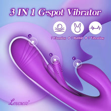 Load image into Gallery viewer, Flapping Vibrator Dildo for Women: G Spot Rabbit Vibrator with 7 Vibration 7 Flapping Modes
