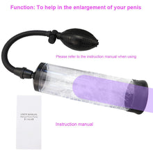 Load image into Gallery viewer, Vacuum Penis Pump Enlargement Device