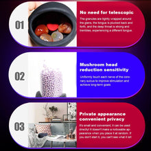 Load image into Gallery viewer, Male Vibrator 6 Modes Tongue Licking Glans Massager Endurance Traninig Adult Sex Toys for Men Masturbator Penis Head Stimulator