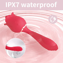 Load image into Gallery viewer, Rose Licking Nipples Dildo